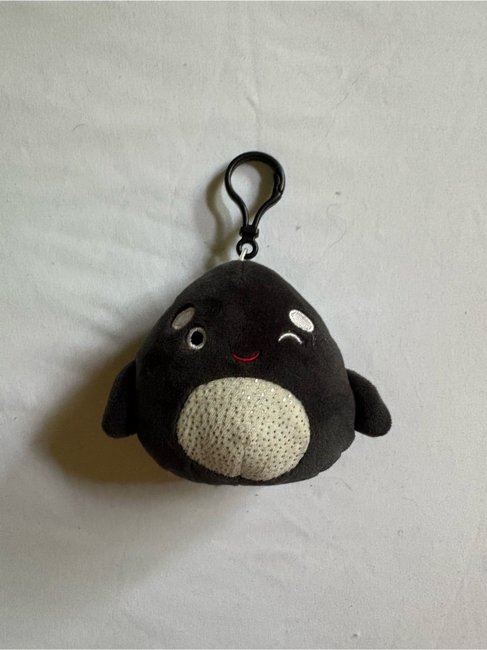 Squishmallow Keychain Plush Whale Keychain Clip - Kids Accessory